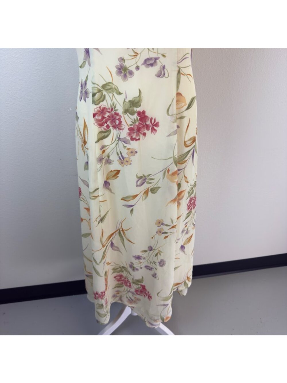 Vtg T R Bentley Floral Maxi Sundress Size 6 Sleeveless Cottage Core Fairycore - Picture 4 of 15